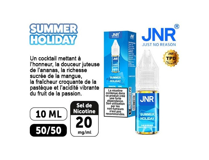 JNR E-Liquide Ananas Fruit de la Passion Mangue Pasteque