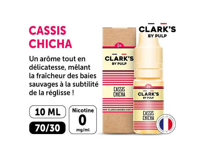 Clark's Cassis E-liquide