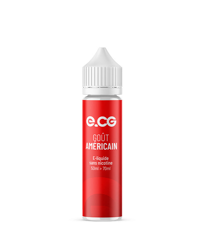 E-Liquide Goût Américain - e-CG Les Incontournables 50ml