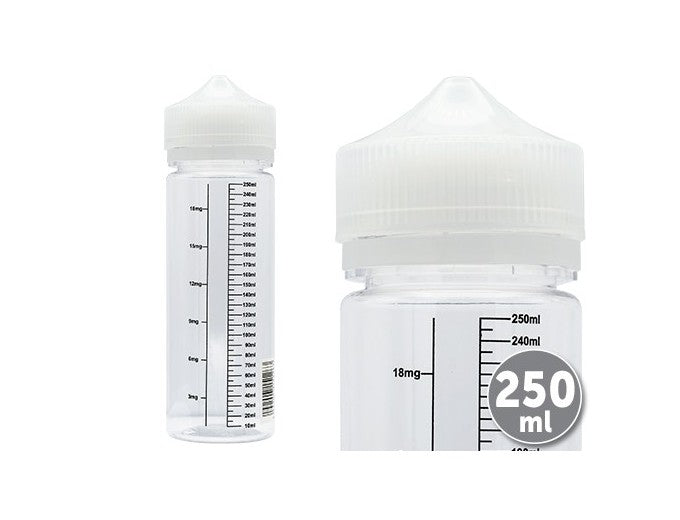 ECIG FLACON GRADUE 250 ML GRADUÉ ML MG (10)