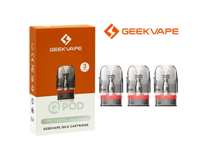 GEEK VAP POD pour SONDER Q2 GEEKVAP (3) 0.6 Ω (ohm)