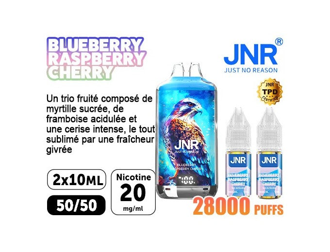 JNR Falcon X Raspberry Blueberry Cherry