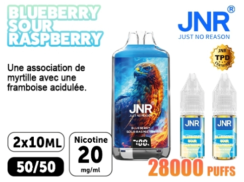JNR FALCON X BLUEBERRY SOUR RASPBERRY 20 MG