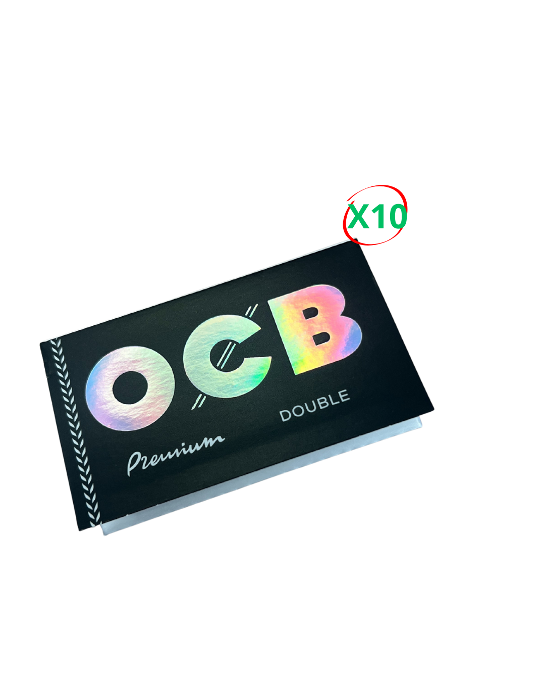 Lot de 10 cahiers double de 100 feuilles OCB court Premium