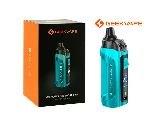GEEK VAP Aegis Boost 3 Bleu