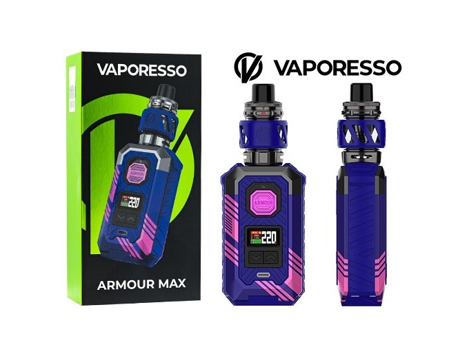 VAPORESSO Armour Max (Accus Non Fournis) Bleu
