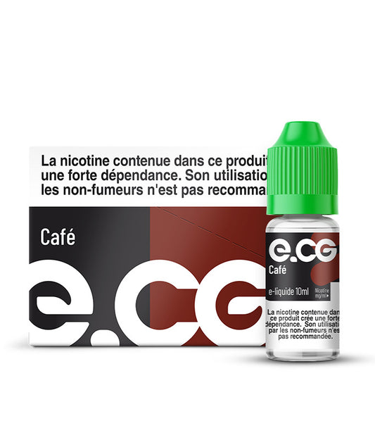 E-Liquide Café - e-CG Les Initiales 10ml