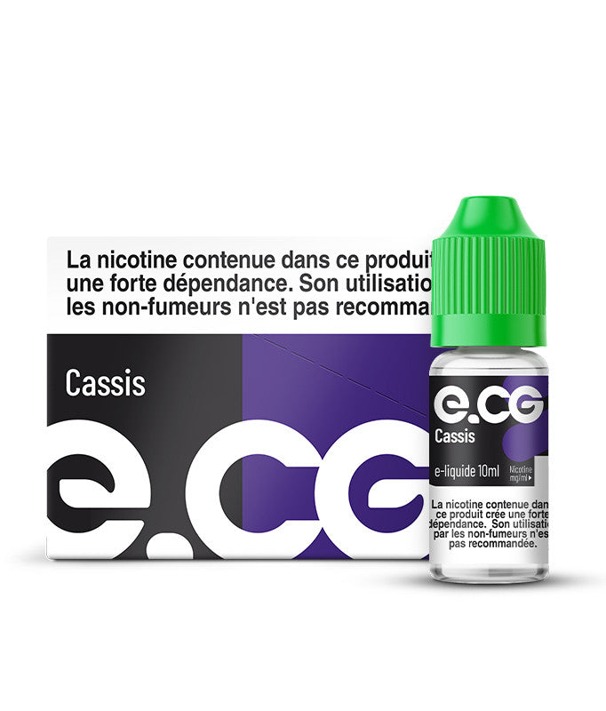 E-Liquide Cassis - e-CG Les Initiales 10ml