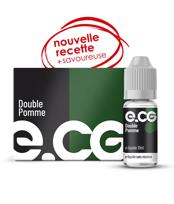 E-Liquide Double Pomme - e-CG Les Initiales 10ml