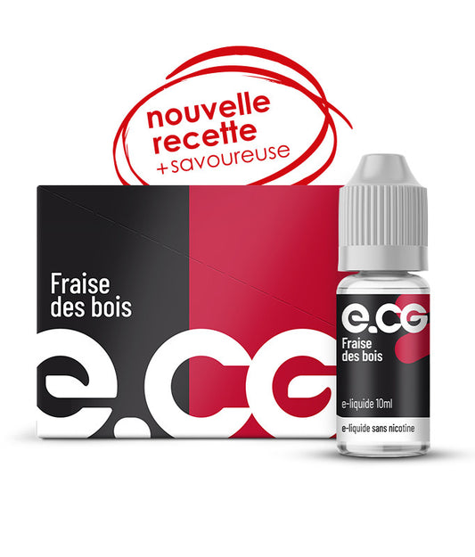 E-Liquide Fraise des Bois - e-CG Les Initiales 10ml
