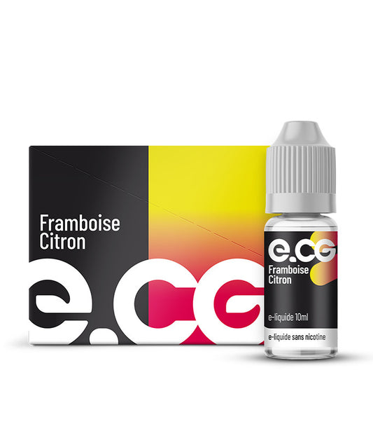 E-Liquide Framboise Citron - e-CG Les Initiales 10ml