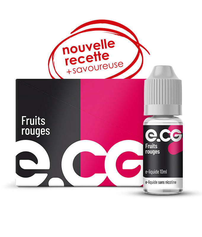 E-Liquide Fruits Rouges - e-CG Les Initiales 10ml