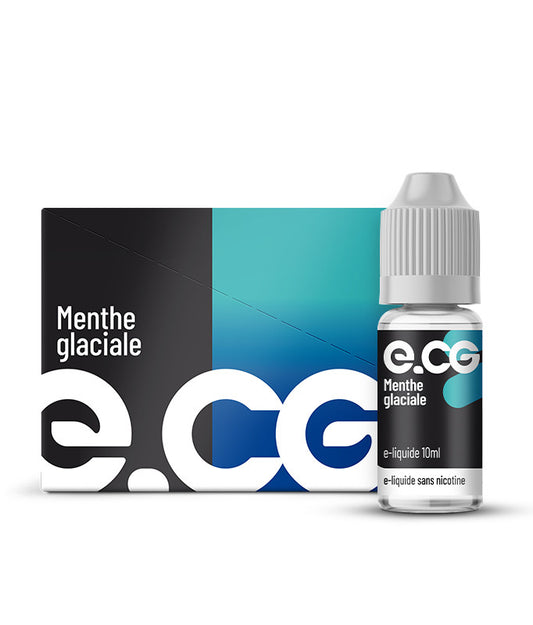 E-Liquide Menthe Glaciale - e-CG Les Initiales 10ml