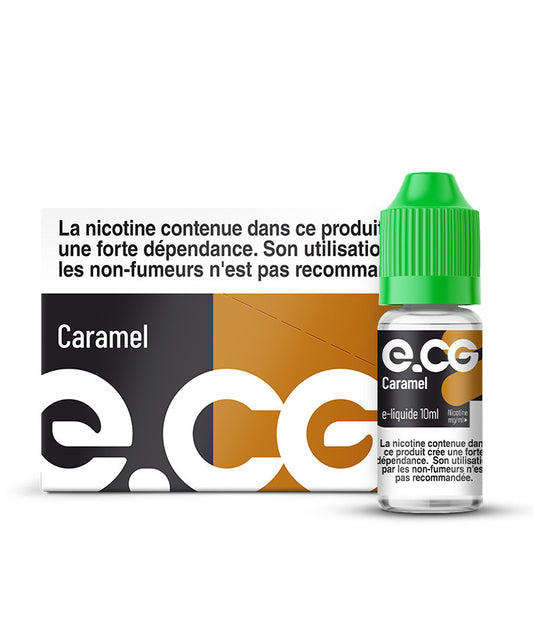 E-Liquide Caramel - e-CG Les Initiales 10ml