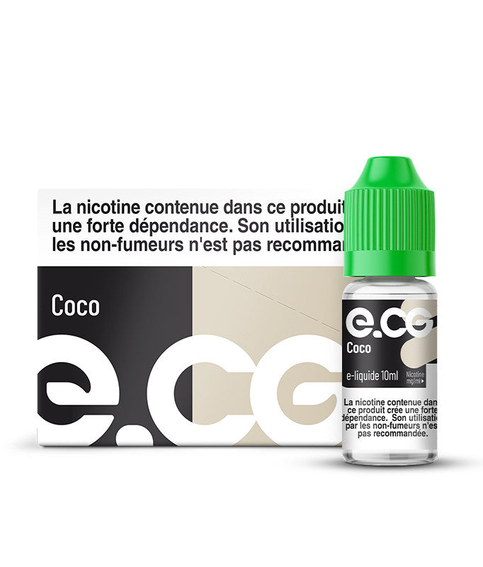 E-Liquide Coco - e-CG Les Initiales 10ml