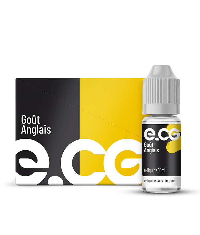 E-Liquide Goût Anglais - e-CG Les Initiales 10ml