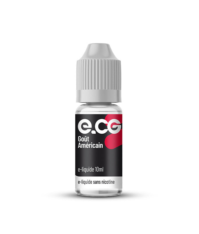 E-Liquide Goût Américain e-CG flacon