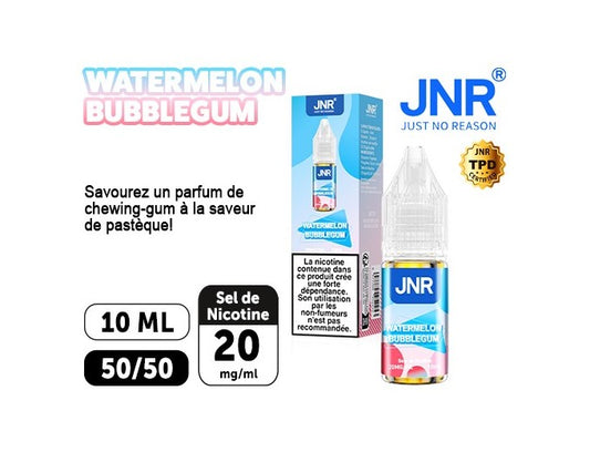 JNR E-Liquide Bubble Gum Pasteque