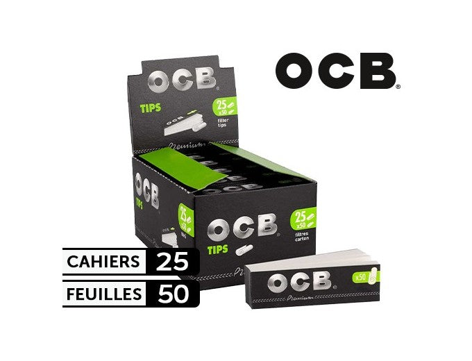 OCB Filtres Carton Pointilles x25