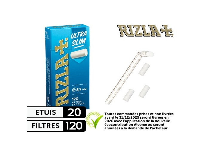 Rizla Sticks Filtres Slim x20