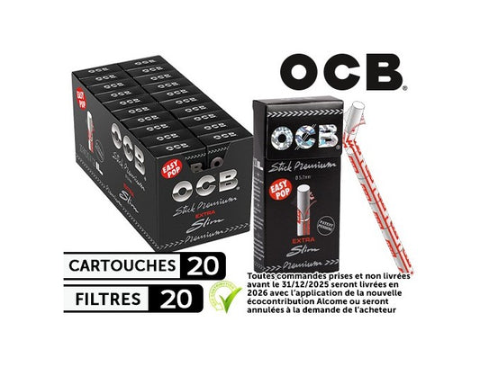 OCB Sticks Filtres Premium x20