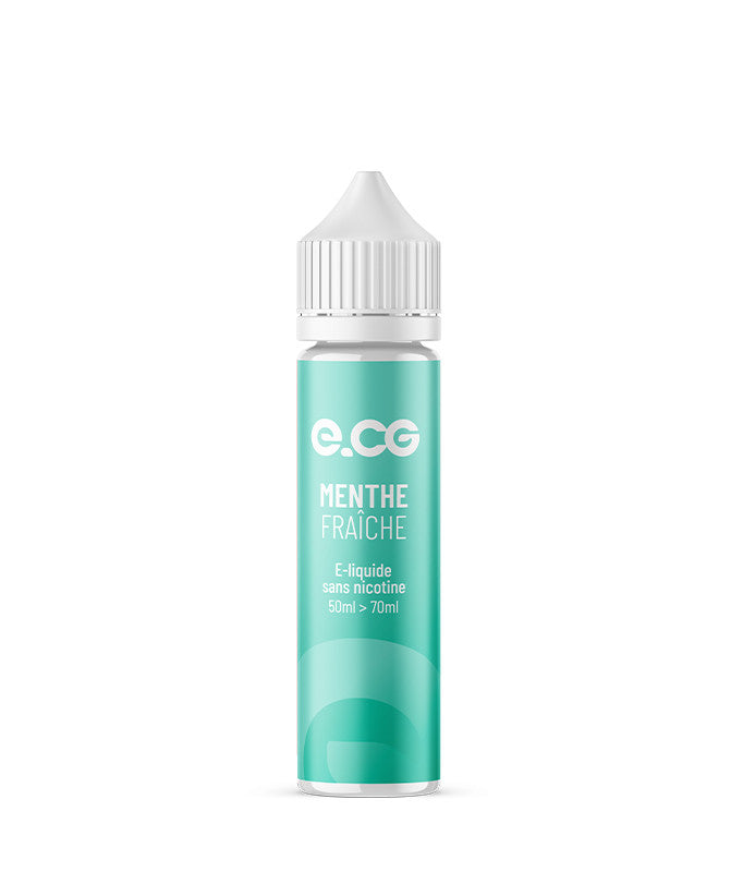 E-Liquide Menthe Fraîche - e-CG Les Incontournables 50ml