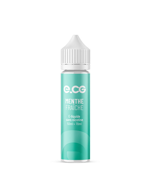 E-Liquide Menthe Fraîche - e-CG Les Incontournables 50ml