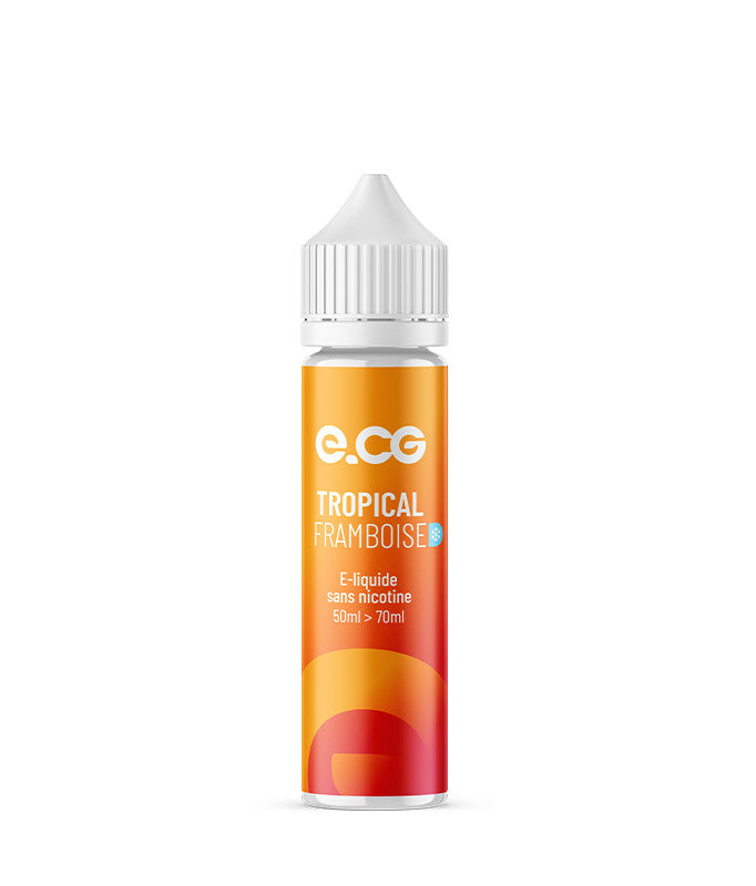 E-Liquide Tropical Framboise - e-CG Les Incontournables 50ml