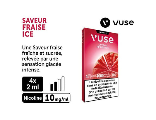 Fraise Ice x4