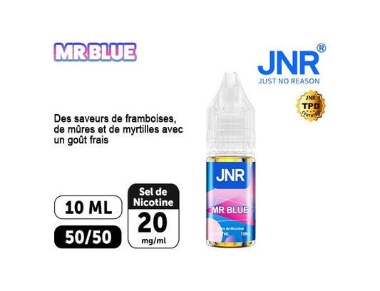 JNR E-Liquide Framboise Mure Myrtille