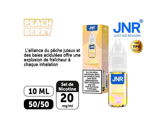 JNR E-Liquide Fruits des Bois Peche