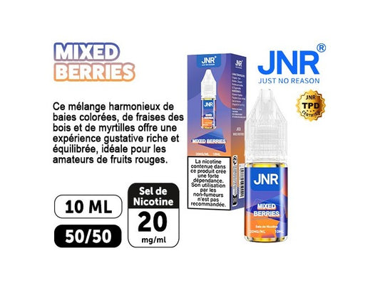 JNR E-Liquide Fruits Rouges