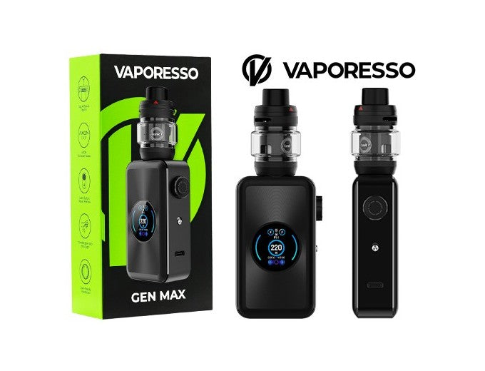 VAPORESSO Gen Max (Accus non fournis) Noir