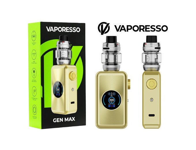 VAPORESSO Gen Max (Accus non fournis) Or