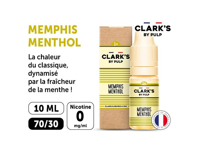 Clark's Memphis menthol E-liquide