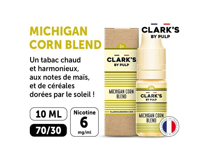 Clark's Michigan corn blend E-liquide