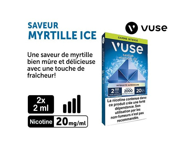 Myrtille glacée 20 mg/ml