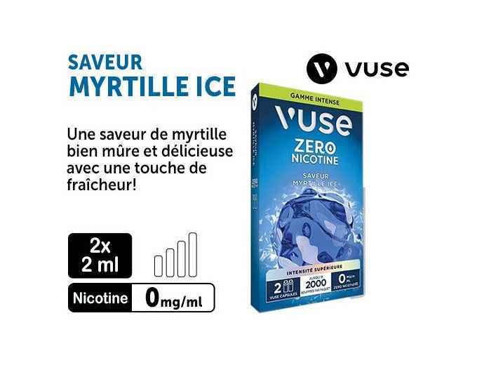 Myrtille glacée 0 mg/ml