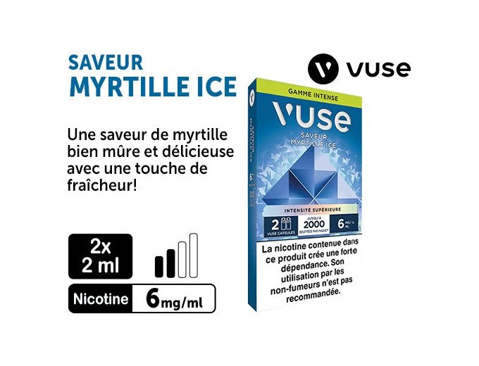 Myrtille glacée 6 mg/ml