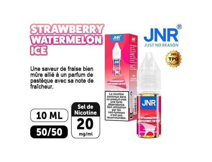 JNR E-Liquide Pasteque Glacee Strawberry