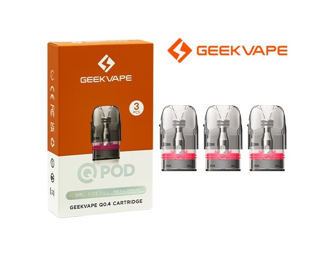 GEEK VAP POD pour SONDER Q2 GEEKVAP (3) 0.4 Ω (ohm)