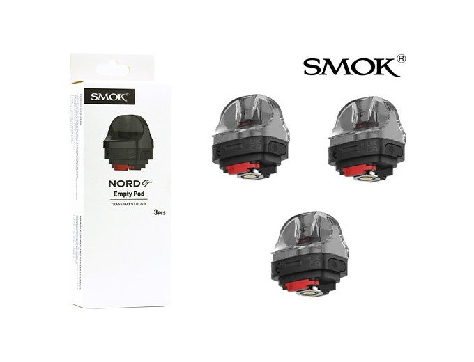 SMOK RESERVOIR TRANSPARENT  POUR NORD GT  (3) Noir Résistance : Sans Résistance Ω (ohm)