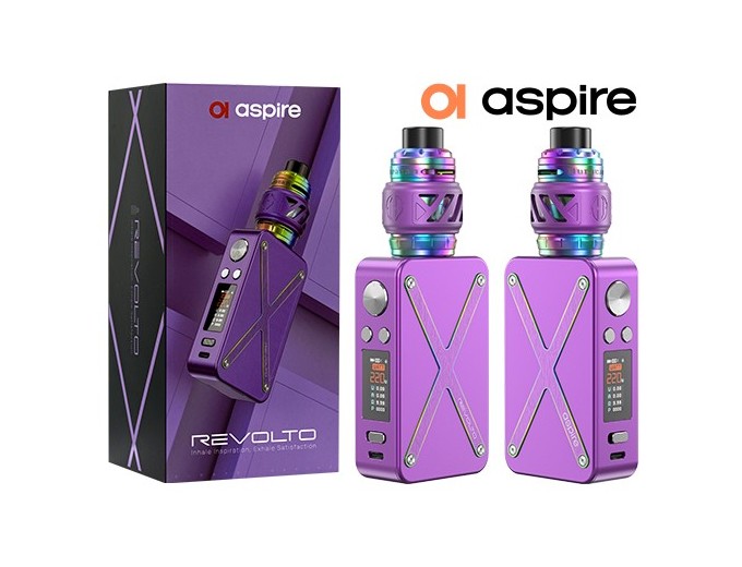 ASPIRE Revolto ( accus non fournis) Violet