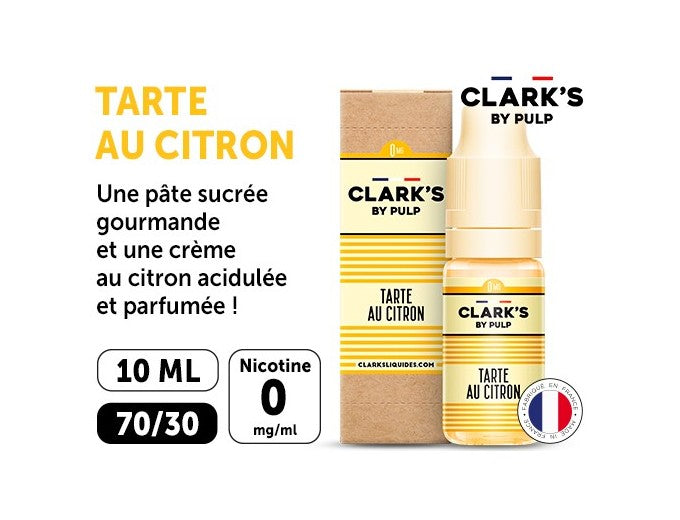 Clark's Tarte Citron E-liquide