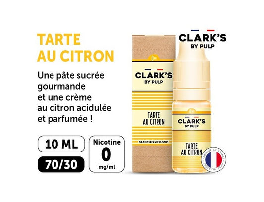 Clark's Tarte Citron E-liquide